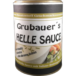 Grubauers Helle Sauce 300g Dose